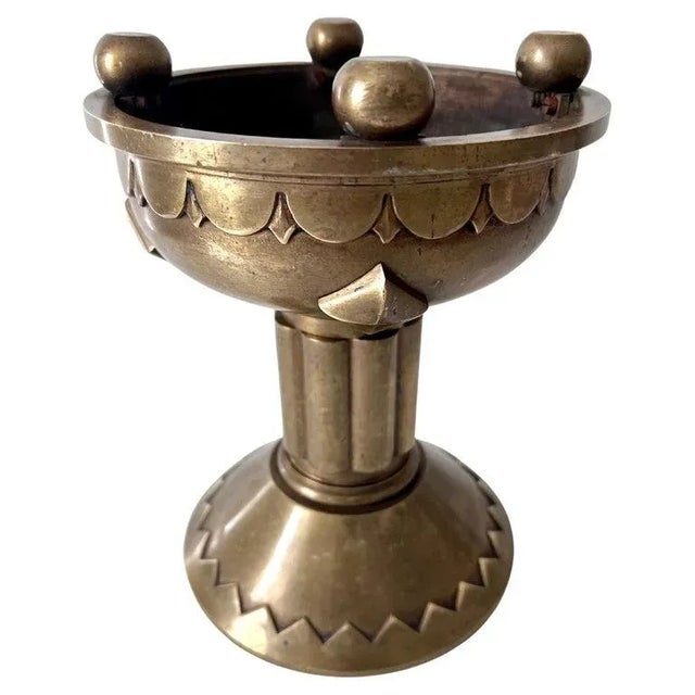 Solid Brass French Architectural Element or Planter Jardinières For Sale - Image 13 of 13