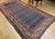 Antique Persian Malayer Gallery Rug, Hand-Knotted Wool, Paisley Pattern, 6x11, Navy & Saffron Yellow For Sale In Chicago - Image 6 of 18