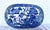 Chinoiserie Antique English Blue Willow Pierced Ceramic Fish Platter Drainer, 8" For Sale - Image 3 of 8