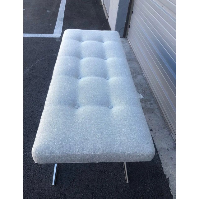 Hollywood Regency Vintage Hollywood Regency Bench For Sale - Image 3 of 8