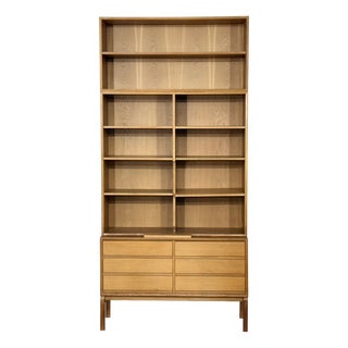 Mid-Century MTP Bookcase in Oak by Marianne Richter for Ikea For Sale