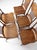 Vintage Oak Dining Chairs Set of 5 For Sale - Image 17 of 18