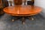 Vintage Flame Mahogany Dining Table and Shield Back Chairs, Set of 11 For Sale - Image 9 of 18