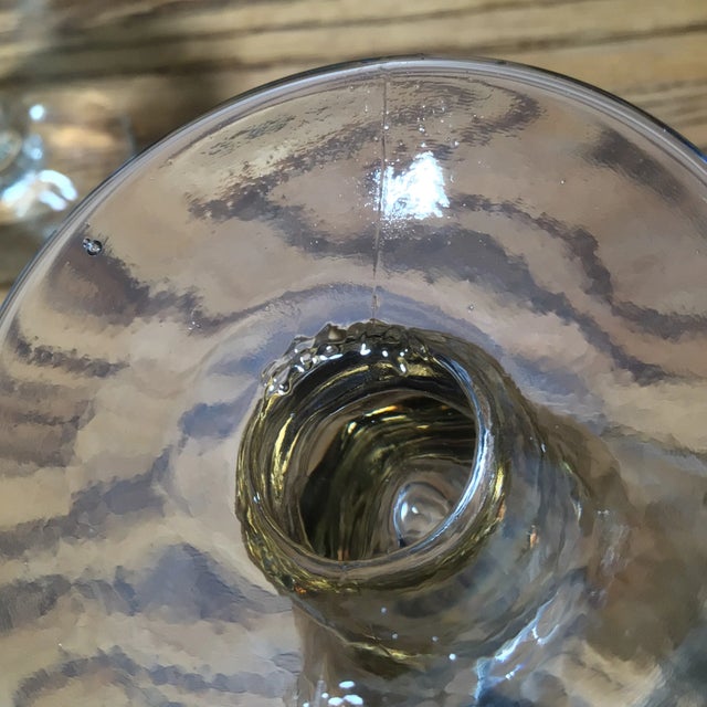 French Gold Rim Cordial Glasses - Set of 6 For Sale - Image 4 of 13