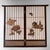 1940s Japanese Wooden Two-Panel Screen with Shishi and Peonies, 1940s For Sale - Image 5 of 18