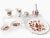 Mid 20th Century Wedgwood Mid Century Modern Vanity Dresser Set England Bone China Golden Cockerel Pattern - 8 Pcs For Sale - Image 10 of 11