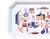 1980s Vintage MCM Kelly Oechsli Waverley Products "Seafood" Tray For Sale - Image 5 of 8
