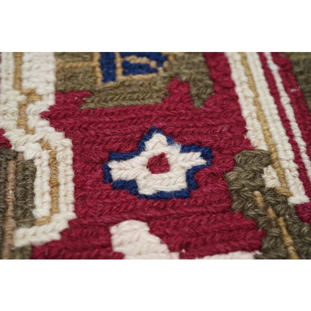Textile Sumak Rug 3'2'' X 5'2'' For Sale - Image 7 of 12
