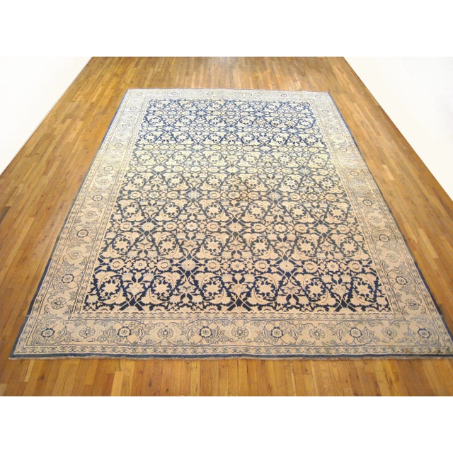 Antique Perisan Tabriz oriental carpet, circa 1910, Room Sized An antique Persian Tabriz oriental carpet, circa 1910....