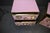 Pink Nightstands with Murano Spheres and Brass Legs from Justfurnituress SRL, Set of 2 For Sale - Image 9 of 11