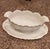 Haviland & Co. Vintage Haviland White Porcelain Scalloped Gravy Boat With Underplate Saucer For Sale - Image 4 of 6