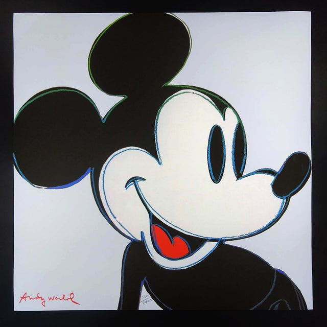 After Andy Warhol, Mickey Mouse Classic, 1980s, Lithoraph For Sale - Image 6 of 6