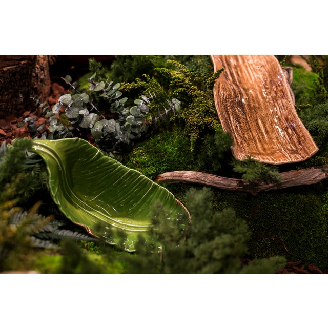 2020s Bordallo Pinheiro Bananas from Madeira Aperitifs Bowl 11", Set of 2 For Sale - Image 5 of 6