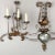 Large Silver Gilt Wall Light from Banci Firenze, 1960s For Sale - Image 4 of 7