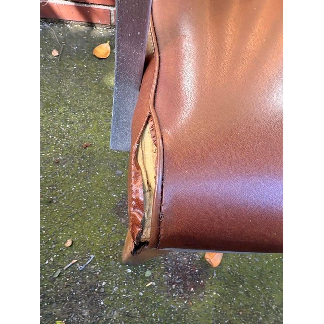 Mid 20th Century Vintage Shaw Walker Industrial Armchair in Wood and Brushed Steel - Restoration Project For Sale - Image 5 of 8