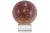 Mid-Century Modern Jasper Red Stone Sphere W/Stand For Sale - Image 3 of 5