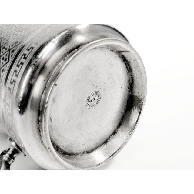 Art Nouveau Milk Jug by Schiffers, Poland, Early 1900s For Sale - Image 6 of 11