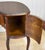 Vintage French Mahogany Carved Kidney Writing Vanity Desk For Sale - Image 11 of 12