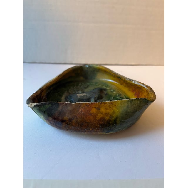 Farmhouse Art Pottery Cow Dish For Sale - Image 3 of 5