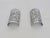 1990s Vintage Aluminum Wall Lights, 1990s, Set of 2 For Sale - Image 5 of 7