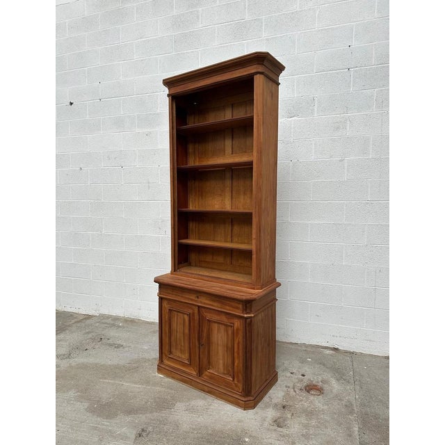Large Mahogany Display Cabinet For Sale - Image 3 of 16