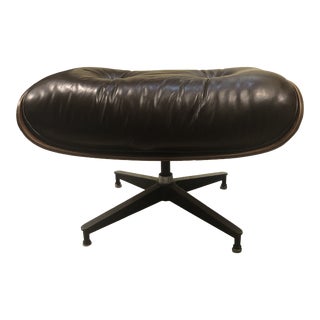 1970s Vintage Eames Brown Ottoman For Sale