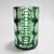 Vintage tinted lead crystal vase from the 1970s. Its vibrant, fresh green color scheme makes the interior more...