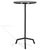 Black Fabrianna Marble Top Dr Table in Black with Black Marble Top For Sale - Image 8 of 8