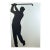 Golf Mirror by Joan Gross of David Marshall Mirrors For Sale