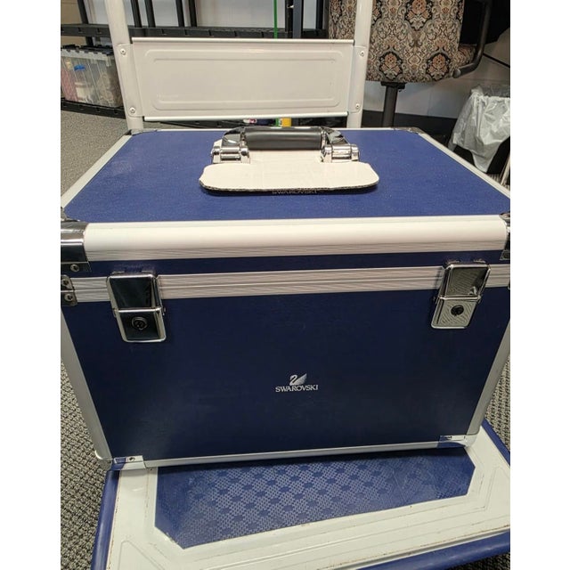 Large Swarovski LTD Ed Elephant Figurine- Signed & Numbered 3484/10,000- L50 For Sale - Image 11 of 15