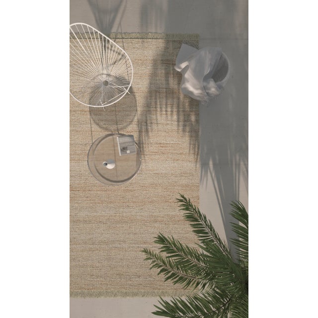 Sculpture Materials Momeni Cove Natural Hand Woven Area Rug 9' X 12' For Sale - Image 7 of 12