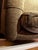 Coffee Mitchell Gold & Restoration Hardware Chair and a Half For Sale - Image 8 of 13