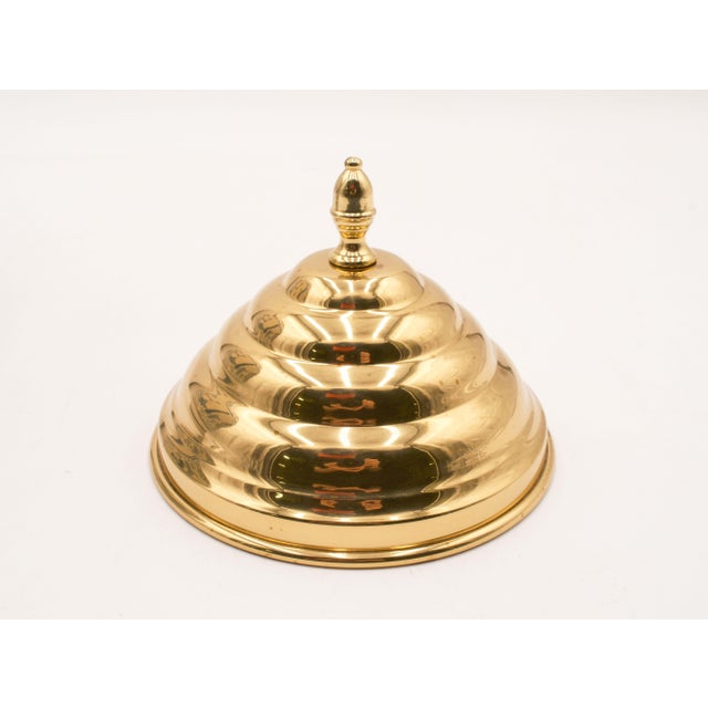 Royal Delft Large Blue & White Tobacco Jar C-49 With Brass Lid For Sale - Image 10 of 12