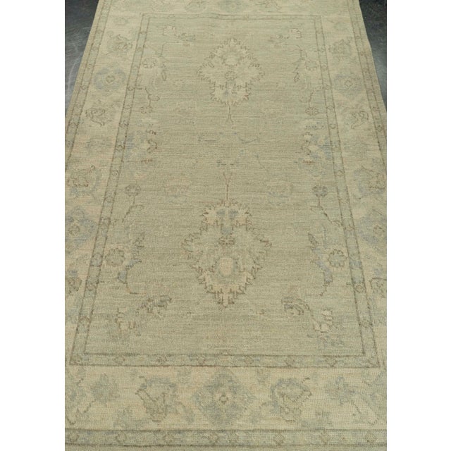 Oushak Rug 3'1" x 5'1" #21338 Explore a curated collection of hallway runners, wool rugs, and handmade masterpieces at ,...