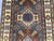 Charcoal Gray and Cream Kazak Wool Runner Rug With Tribal Motifs, 2'8" X 6'8" For Sale - Image 4 of 18