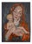 Art Deco Ceramic Madonna and Child Wall Relief from Keramos Wien, 1920 For Sale