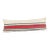 Turkish Hemp Pillow Cushion Natural Beige Red Cushion Cover 14"x45" For Sale