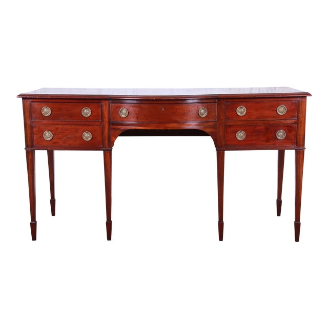 Antique English Hepplewhite Style Mahogany Sideboard Buffet Chairish