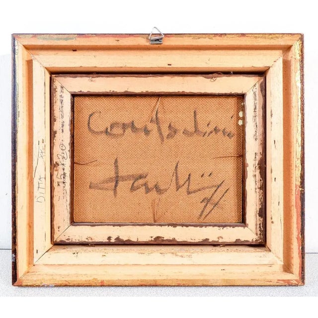 Contadini, Peasants, Oil on Panel, Framed For Sale - Image 4 of 5