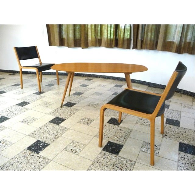 Set of German Model 402 Bentwood Side Chairs by Wilhelm Ritz for Wilkhahn, 1960s For Sale - Image 17 of 18
