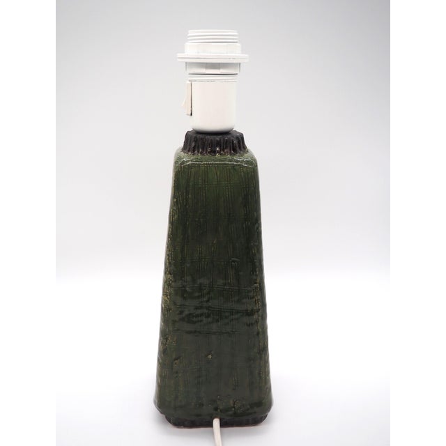 1970s Table Lamp by Willi Fischer for Ego Stoneware, Sweden, 1970s For Sale - Image 5 of 12