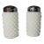 Mid Century Fenton Hobnail Milk Glass Salt & Pepper Shakers For Sale
