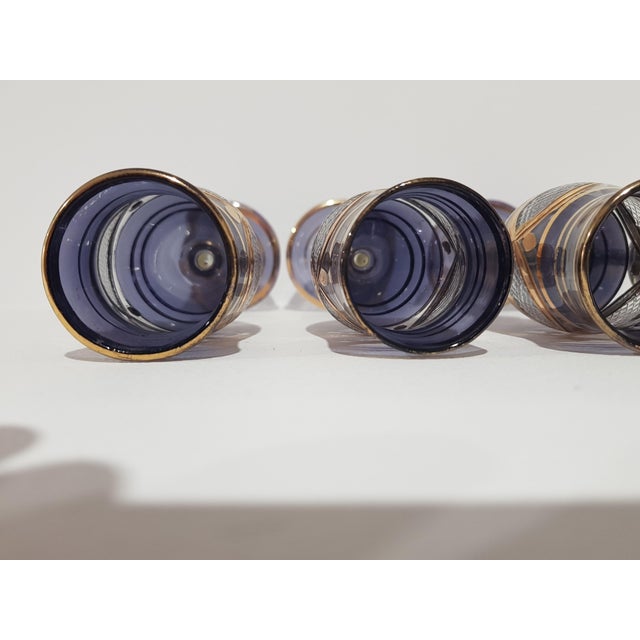 Vintage Italian Glasses, 1960s, Set of 4 For Sale - Image 9 of 12