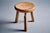 Oak Stool with Three Carved Legs, France, 1960s For Sale - Image 6 of 10