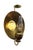 Victorian Late 20th Century AA Imports Brass Kerosene Hurricane Oil Lantern Sconce W Backplate Reflector For Sale - Image 3 of 17