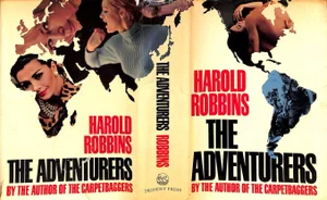 "The Adventurers" Book 1966 Robbins, Harold