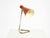 Mid-Century Modern Large Mid-Century Modern Brass Table Lamp with Brick-Red Shade, 1950s For Sale - Image 3 of 18