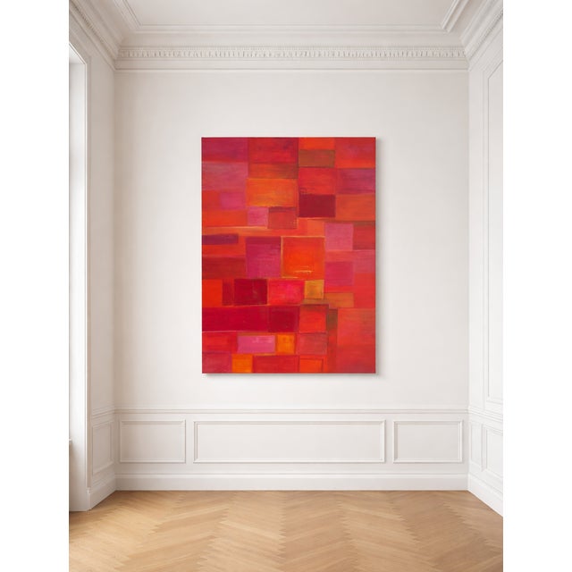 C. Barete, Abstract Fragments, 21st Century, Oil on Canvas For Sale - Image 4 of 9