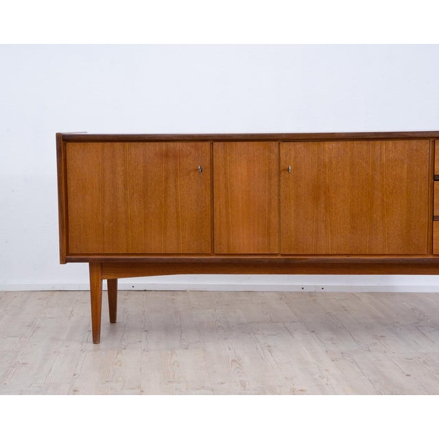 Wood Scandinavian Teak Sideboard from Bartels, 1960s For Sale - Image 7 of 16
