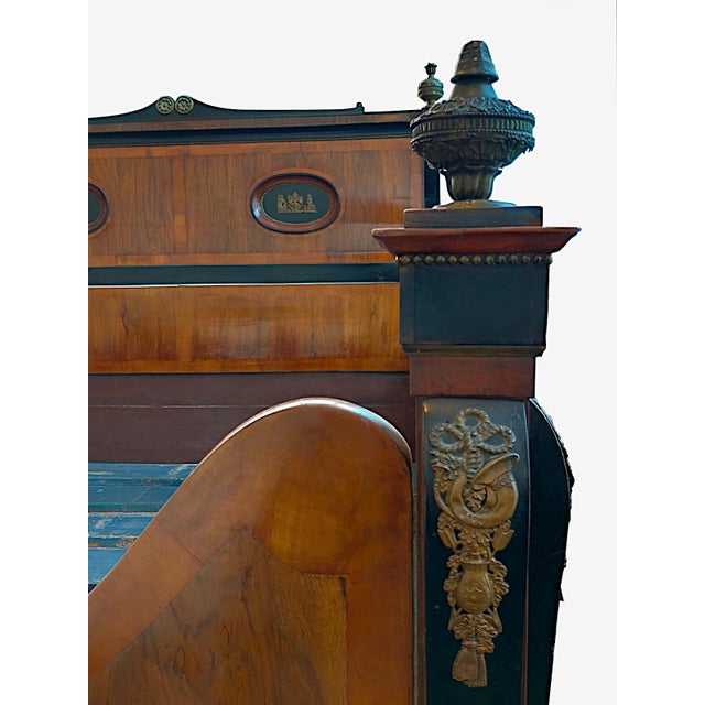 Large Antique Empire Bed, Early 19th Century For Sale - Image 4 of 8